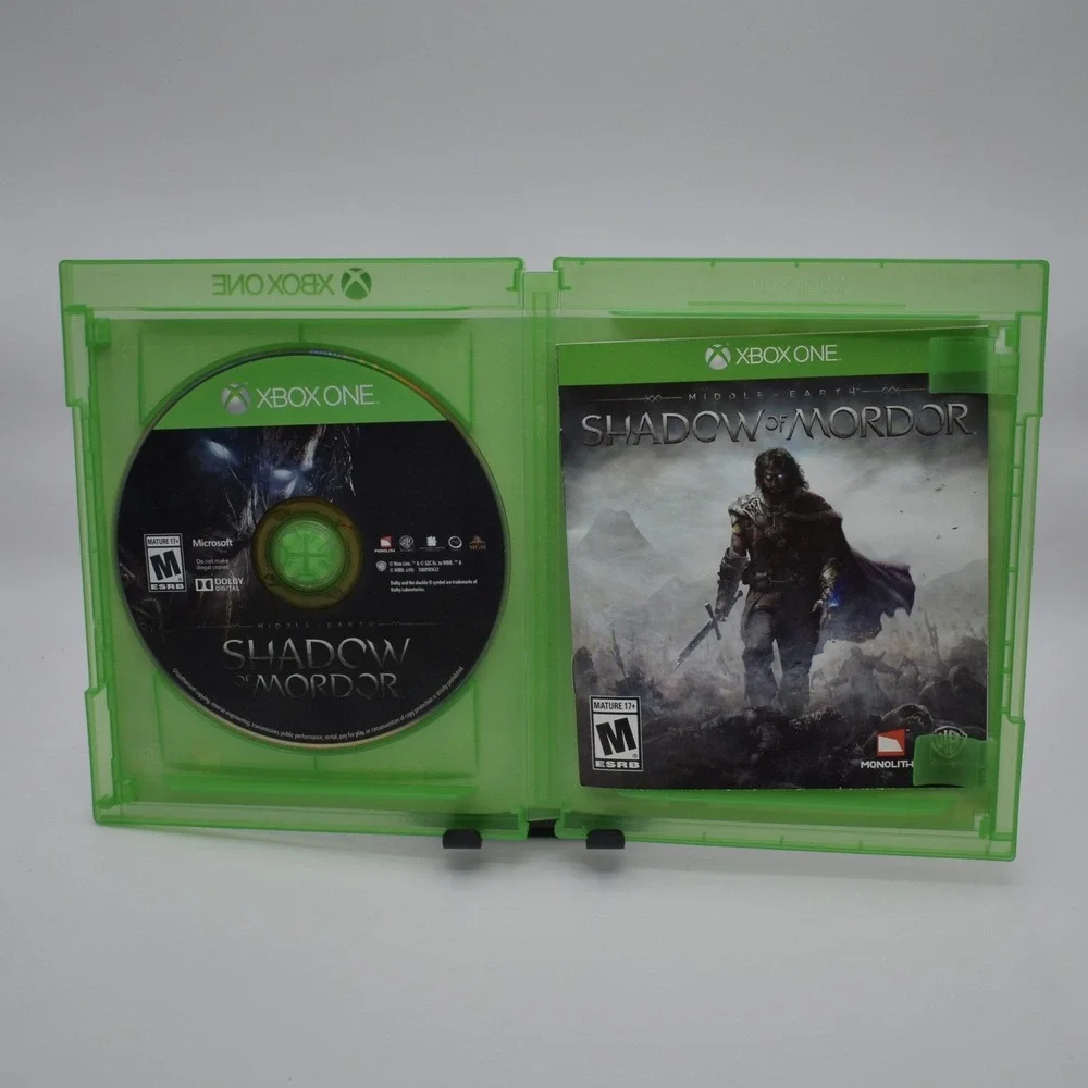 Middle-Earth Shadow of Mordor Microsoft Xbox One 1 - Complete CIB - Tested